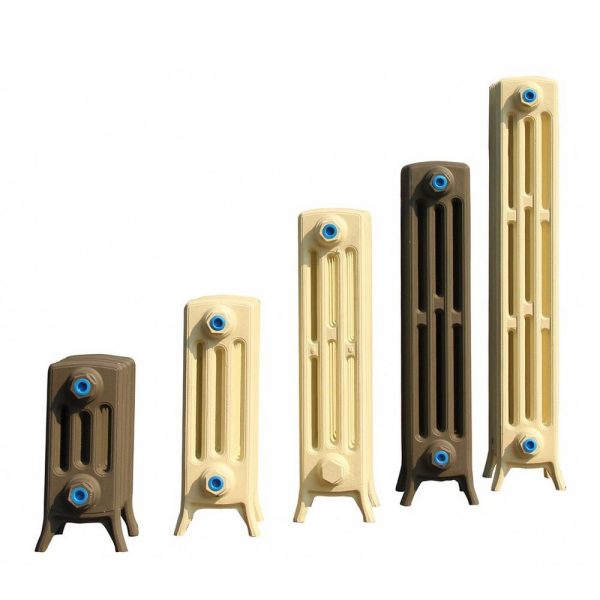 4 kolonlu ayaklı döküm radyatörler